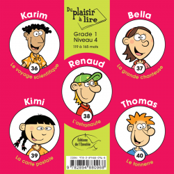 Du plaisir à lire - Série A (Grade 1 - Niveau 4)