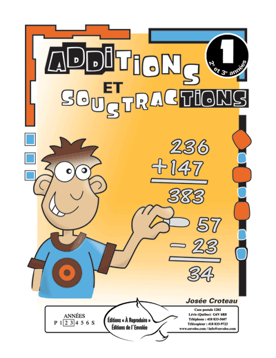 Additions et soustractions 1 - en PDF