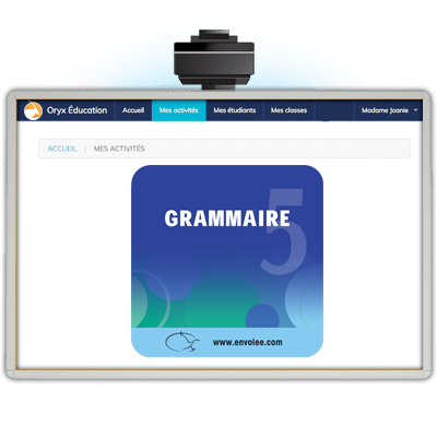ORYX - Grammaire 5