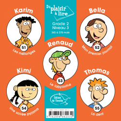 Du plaisir à lire - Série A (Grade 2 - Niveau 3)