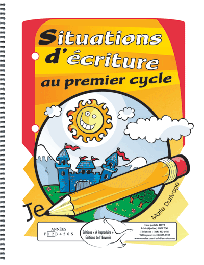 Situations d'écriture au premier cycle