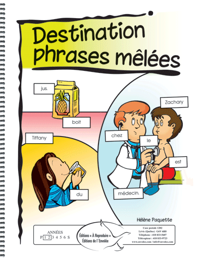 Destination phrases mêlées