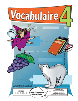 Vocabulaire 4 - en PDF