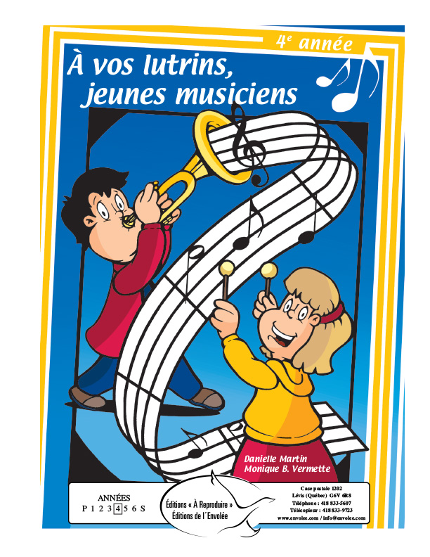 À vos lutrins, jeunes musiciens, 4e année - en PDF