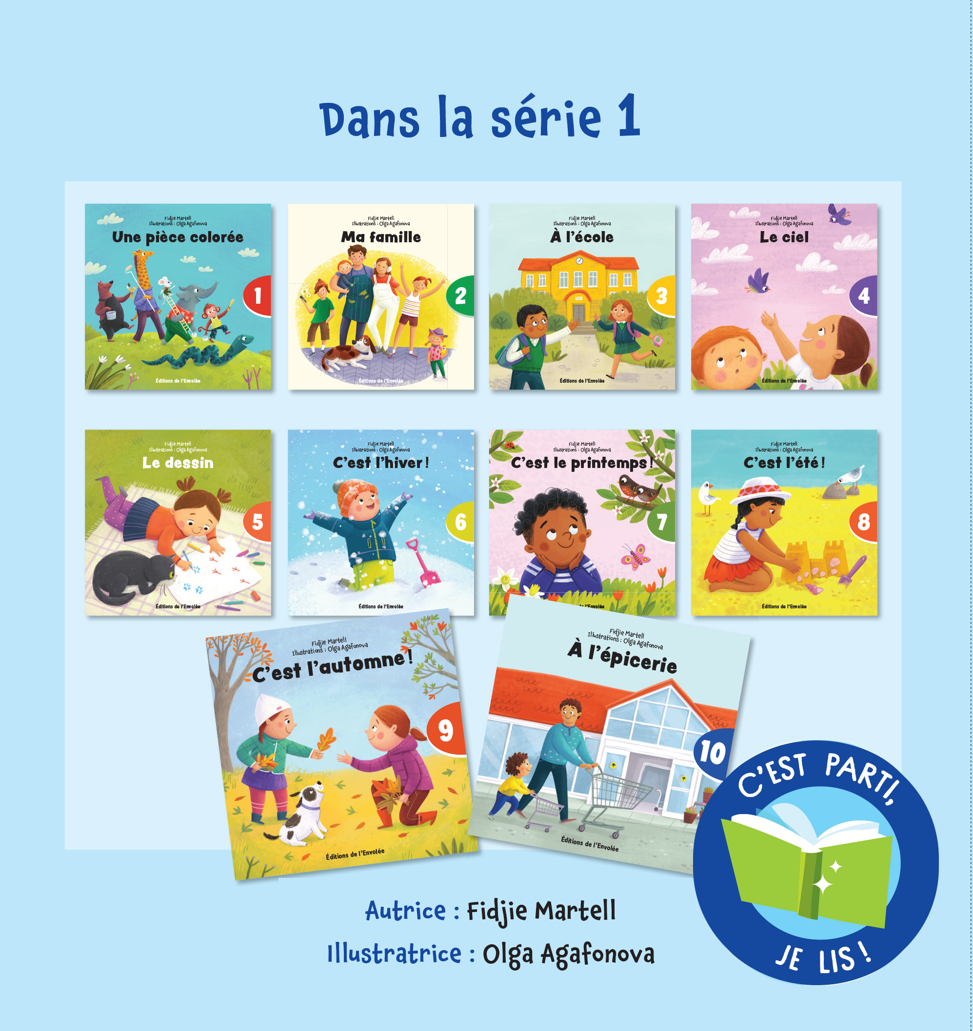 Collection C'est parti, je lis ! - Série 1