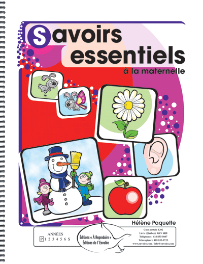 Savoirs essentiels à la maternelle