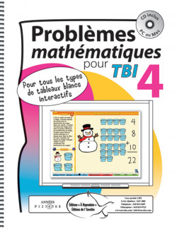 Problèmes mathématiques pour TBI 4