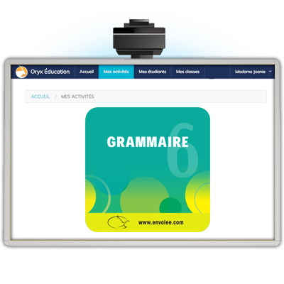 ORYX - Grammaire 6