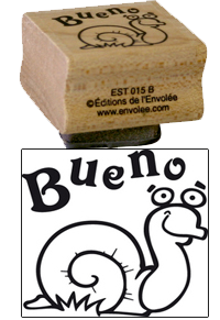 Estampe bois Bueno !