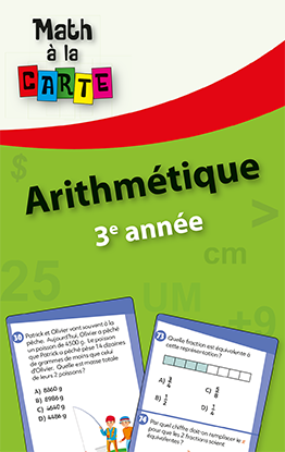 Math à la carte - Arithmétique 3e année
