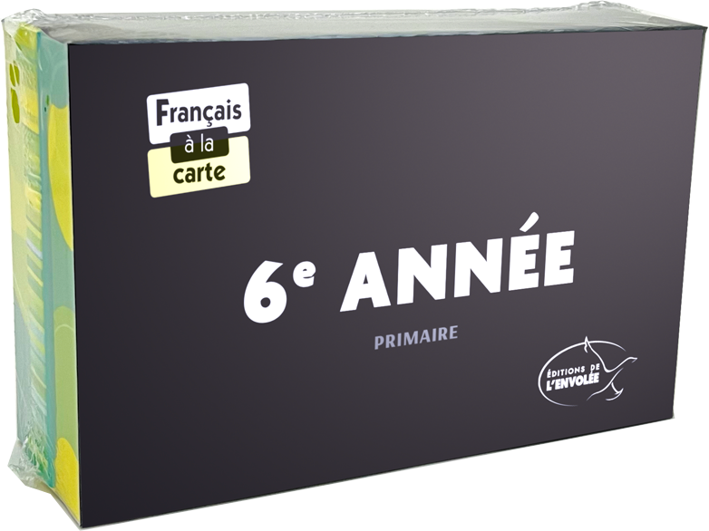 Ensemble Français à la carte - 6ᵉ année