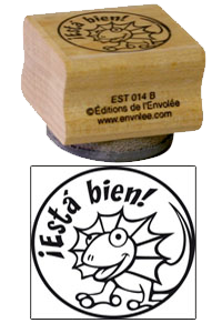 Estampe bois Està bien !