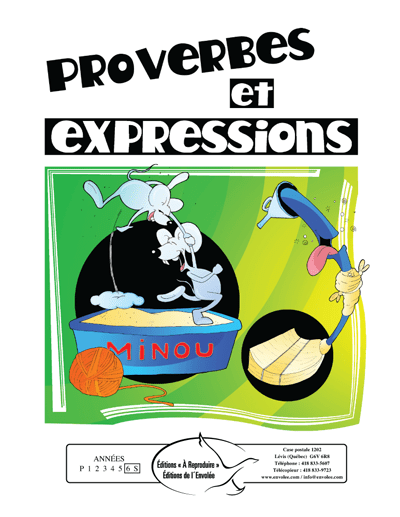 Proverbes et expressions - en PDF