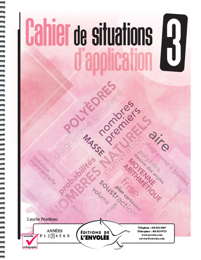 Cahier de situations d'application 3