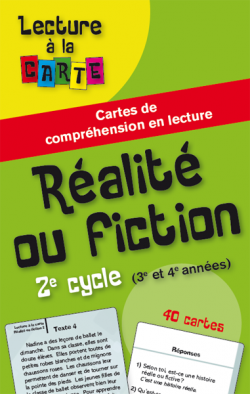 Lecture à la carte - Réalité ou fiction 2