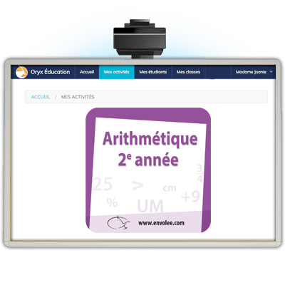 ORYX - Arithmétique 2e année