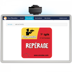 ORYX - Personnages : Repérage 1er cycle