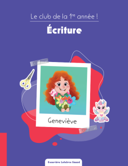 Le club de la 1re année ! - Écriture