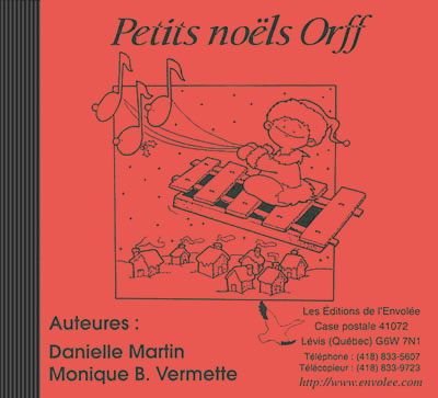Petits noëls Orff - CD