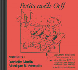 Petits noëls Orff - CD