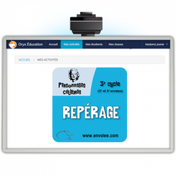 ORYX - Personnages célèbres : Repérage 3e cycle