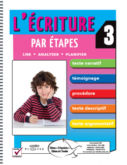 L'écriture par étapes 3