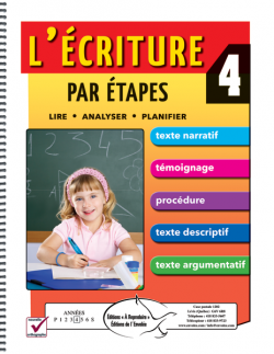 L'écriture par étapes 4