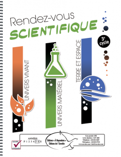 Rendez-vous scientifique 3e cycle