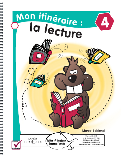 Mon itinéraire : la lecture 4