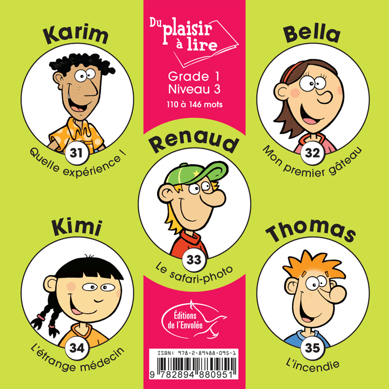 Du plaisir à lire - Série A (Grade 1 - Niveau 3)