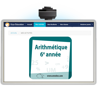 ORYX - Arithmétique 6e année