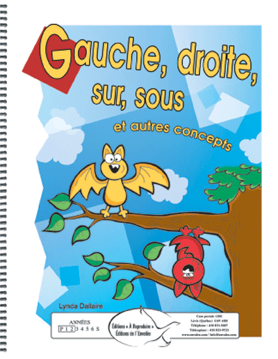 Gauche, droite, sur, sous et autres concepts