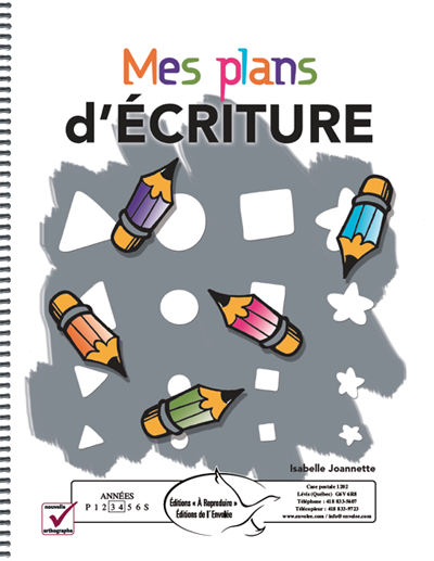 Mes plans d'écriture