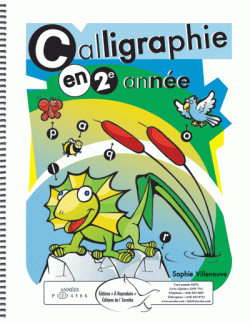 Calligraphie en 2e année