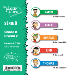 Du plaisir à lire - Série B (Grade 0 - Niveau 2)