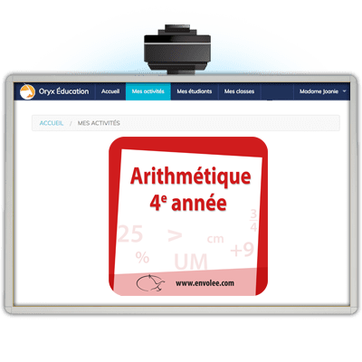 ORYX - Arithmétique 4e année
