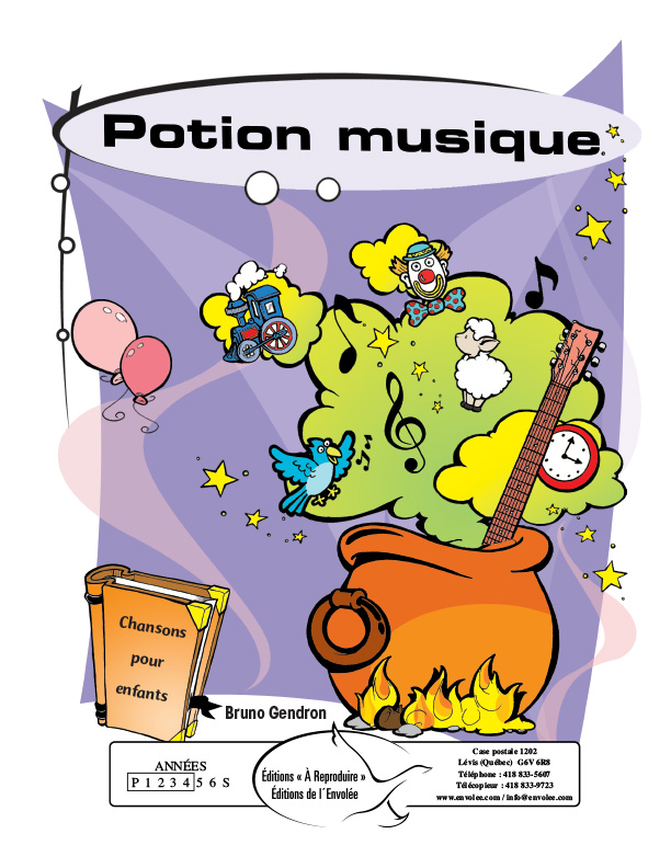 Potion musique - en PDF et MP3