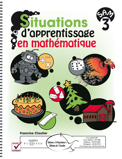 Situations d'apprentissage en mathématique 3