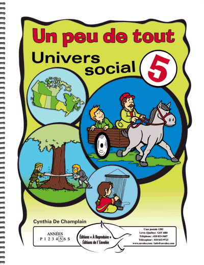 Un peu de tout - Univers social 5